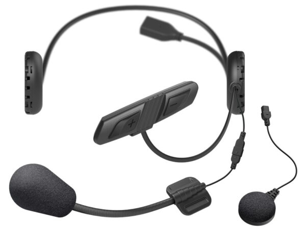 1751038818_DOV-02280044.jpg SENA 3S PLUS Universal (Wired Boom) bukósisak kommunikáció (Bluetooth 4.1, 2fő, 400m) - Image 1