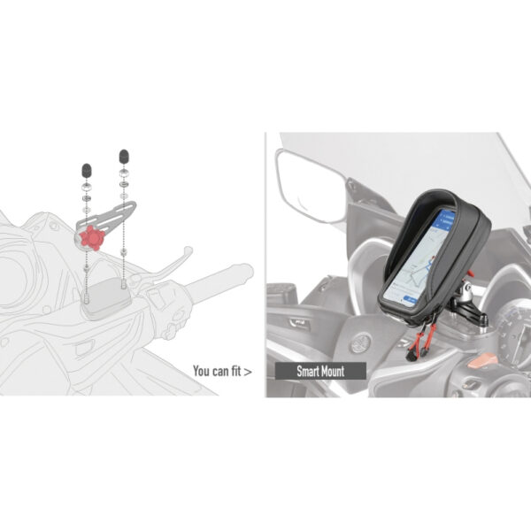 KAPPA Csavar KIT Smart Mount RC KS904B - +info! - Image 1