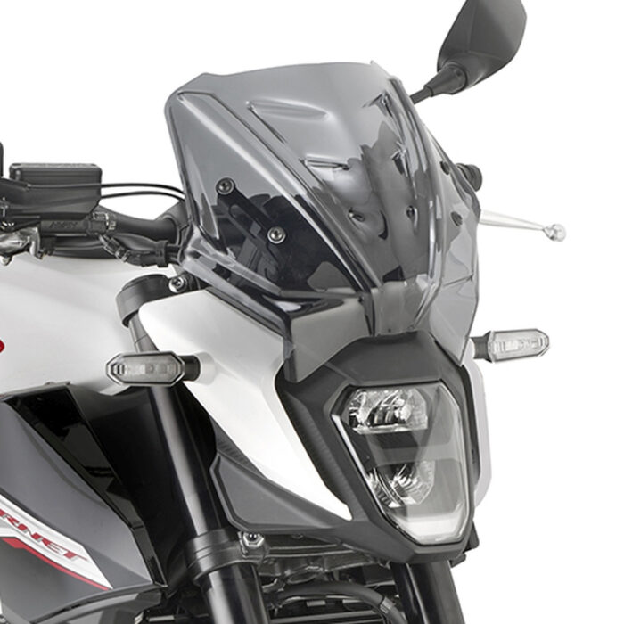 KAPPA Szélterelő plexi - Honda CB500 '24-/Suzuki GSXS1000 '21-/GSX 8S '23- '25 x 31 cm (KIT +info) füst