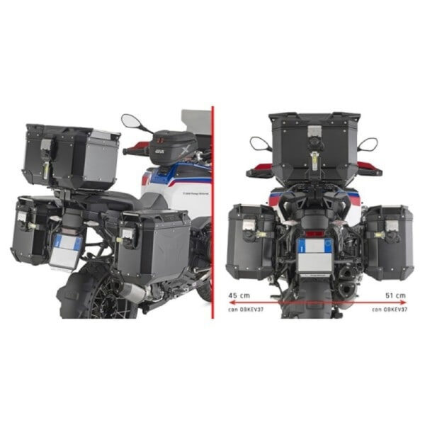 1755789943_KAP-KLO5146CAM.jpg KAPPA oldaldoboz tartó MONOKEY CAM-SIDE 18 mm - BMW R1300GS '25- - Image 1