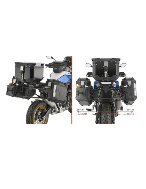 1755789947_KAP-KLOS5145CAM.jpg KAPPA oldaldoboz tartó K'VOYAGER MONOKEY CAM-SIDE 18 mm, csak KVGS33-hoz - BMW F900GS '24- - Image 1