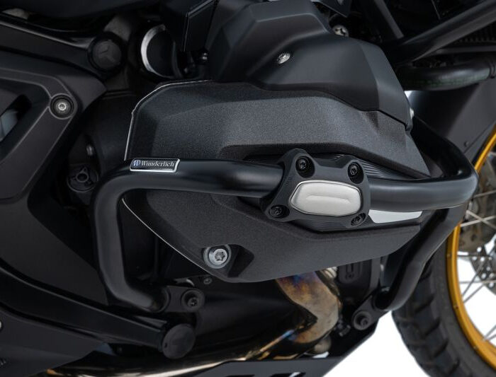 GUARD bukógomba pár 25 mm-es bukócsőre, fekete - kivéve R1200GS/Adv '04-'12 gyári bukócső