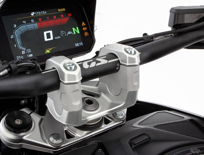 ERGO kormánymagasító +40 mm, ezüst - R1300GS (info!)