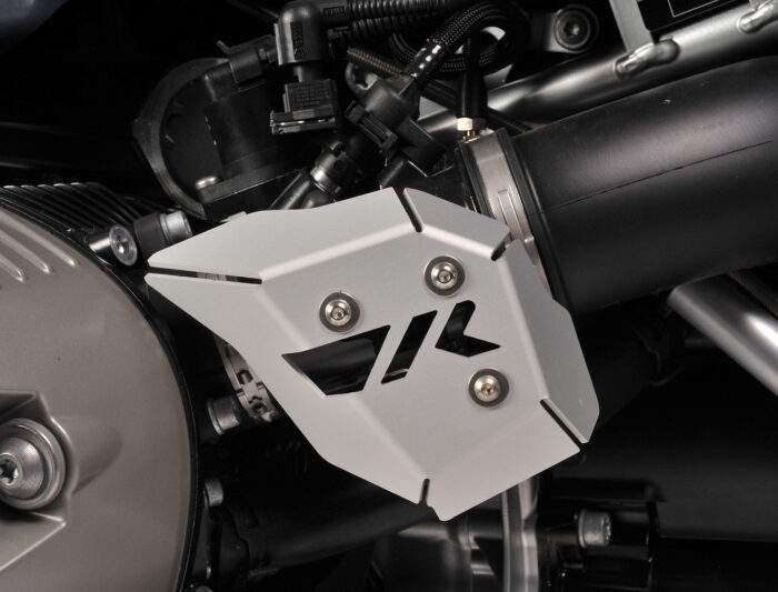 Fojtószelep védő, ezüst - R1200GS/R/ST léghűtéses, R NineT Euro-4