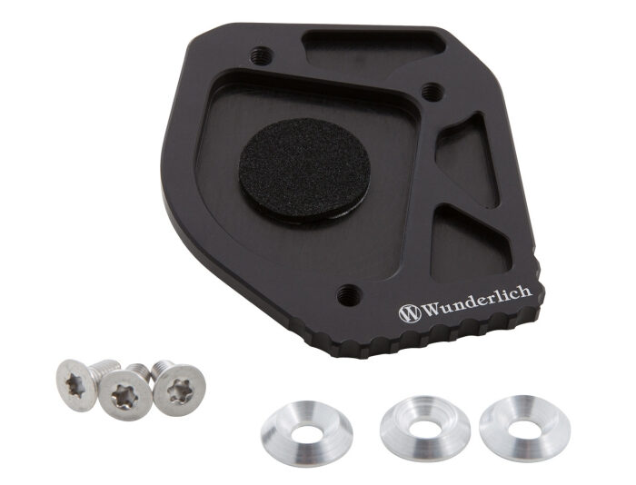 Oldaltámasztalp-növelő, fekete - BMW F800GS normál futóművel!