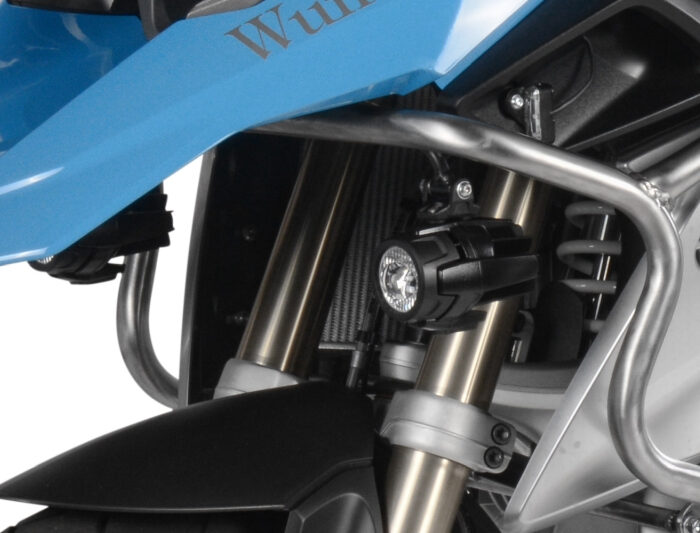 Gyári kiegészítő-fényszóró tartó tankvédő bukócsőhöz, fekete - R1200-1250GS-LC (info!)