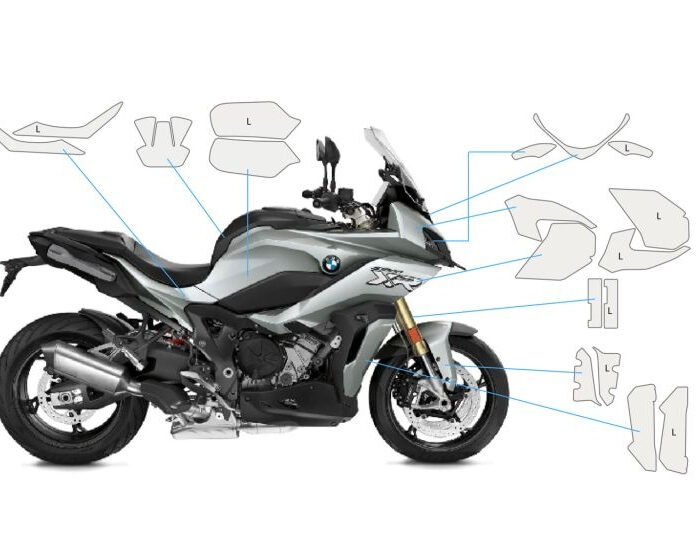 PremiumShield fényezésvédő fólia szet, szintelen - S1000XR 2020-2023 (info!)