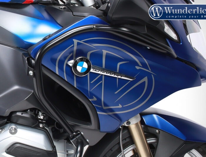 Tankvédő bukócső, fekete - R1200RT-LC 2014-től