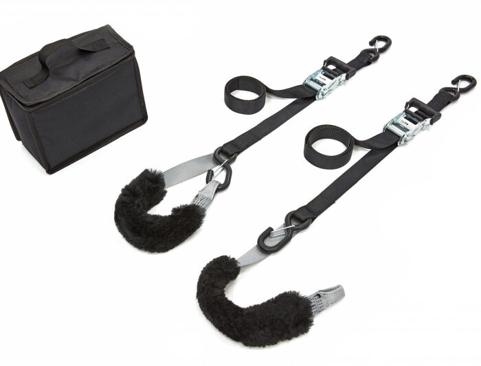 Acebikes Deluxe Duo racsnis feszítőszíj készlet, fekete - univerzális